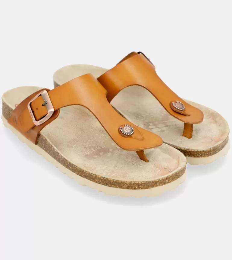 Amazonia Brown Women'S Bio Sandals | Anekke Best Sale