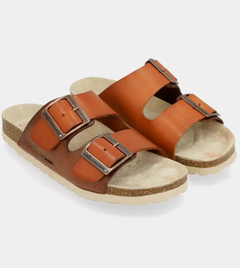 Amazonia Brown Women'S Bio Sandals | Anekke New