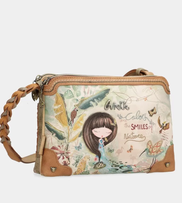 Amazonia Crossbody Bag With 3 Compartments | Anekke Outlet