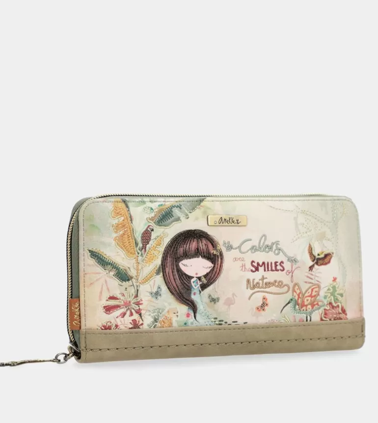 Amazonia Extra Large Rfid Wallet | Anekke Fashion