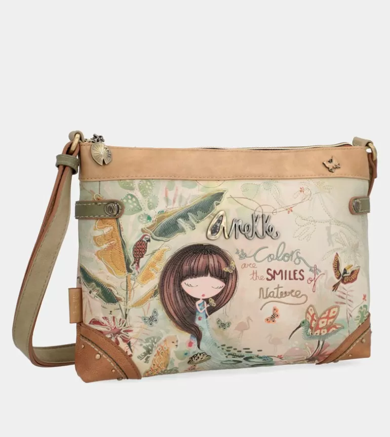 Amazonia Large Printed Crossbody Bag | Anekke Clearance