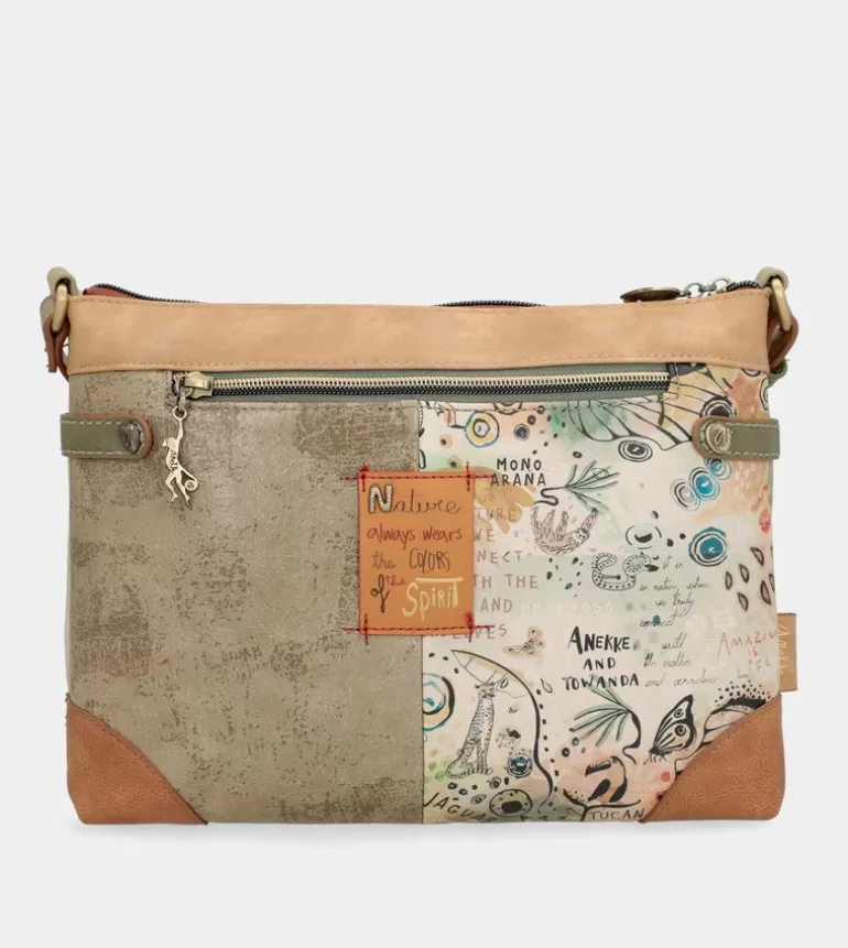 Amazonia Large Printed Crossbody Bag | Anekke Clearance