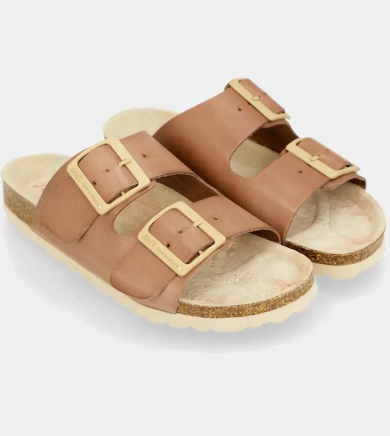 Amazonia Light Brown Women'S Bio Sandals | Anekke Online