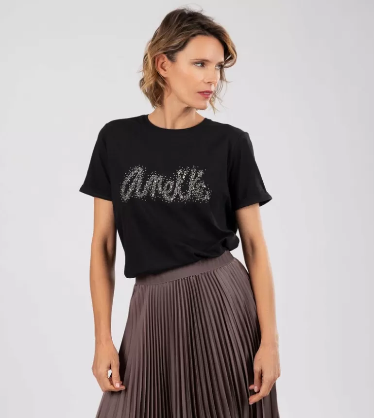 Black T-Shirt | Anekke Flash Sale