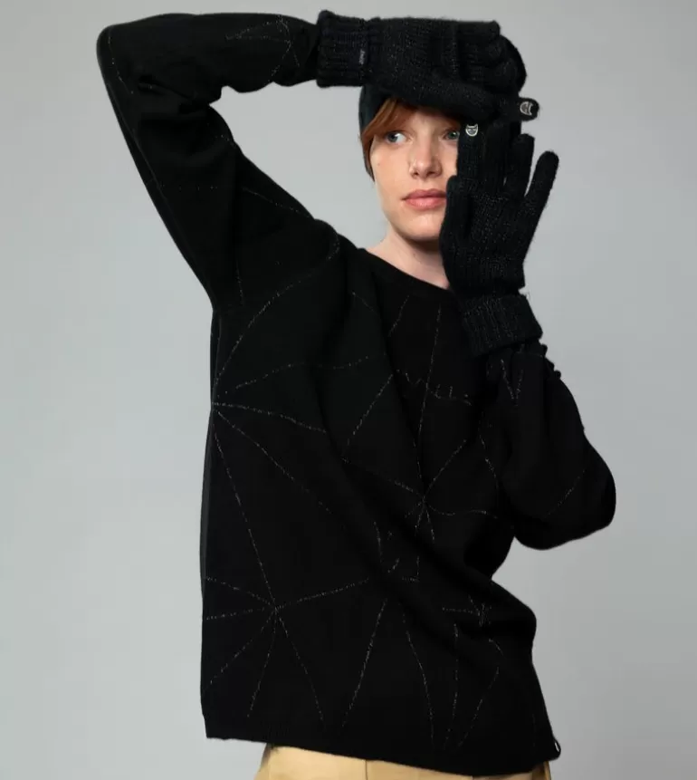 Black Logomania Gloves | Anekke Flash Sale