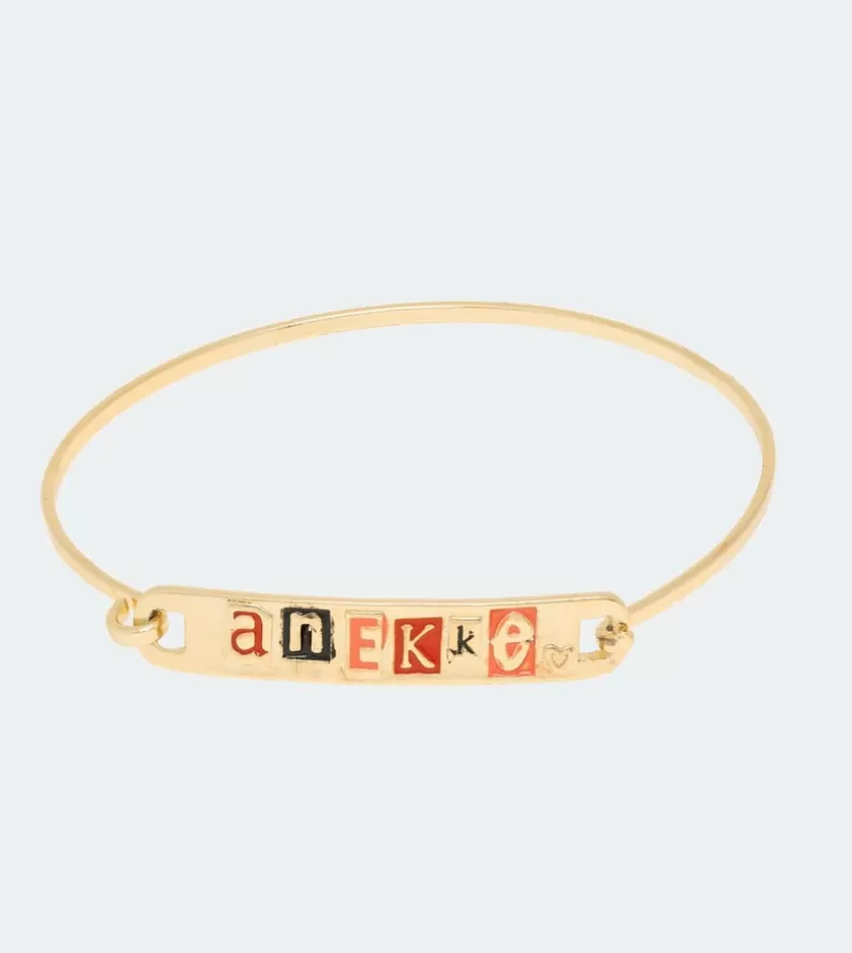 Bracelet Logo Gold Plated | Anekke Outlet