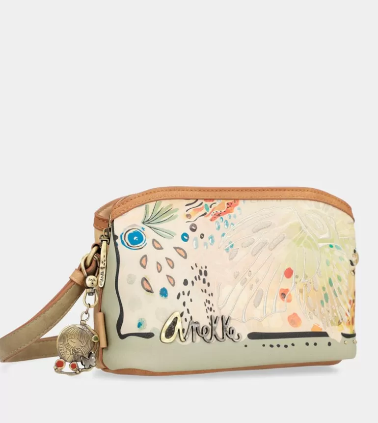 Butterfly Crossbody Bag With Triple Compartments | Anekke Fashion