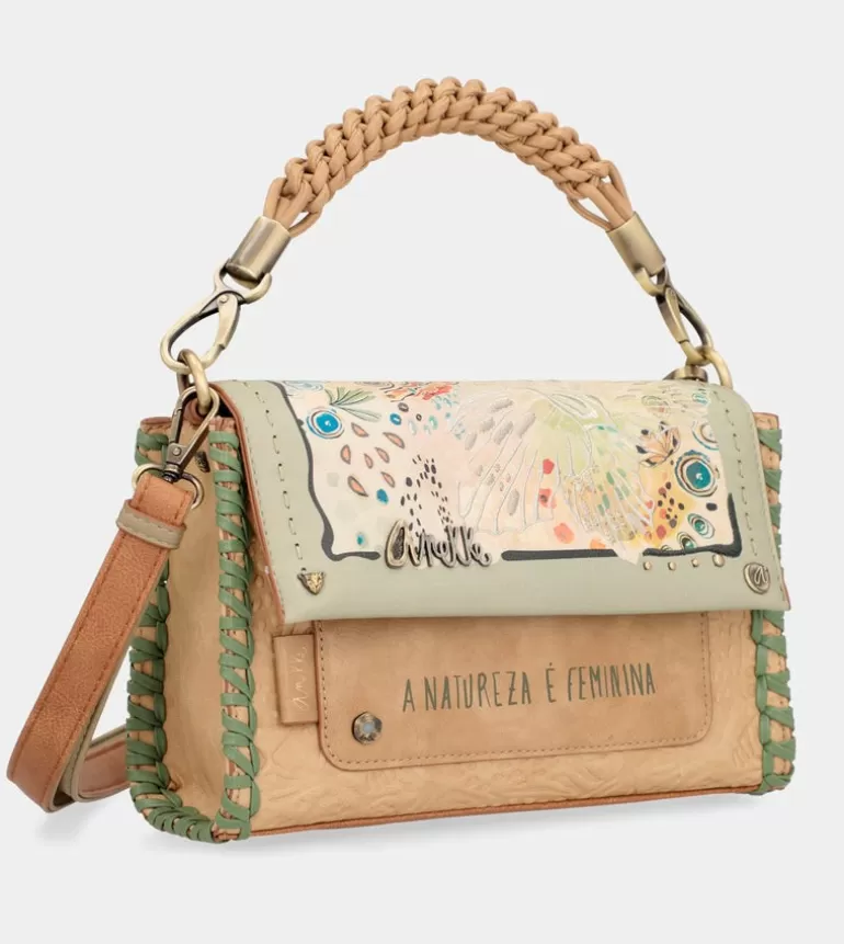 Butterfly Flap Crossbody Bag With Shoulder Strap | Anekke New