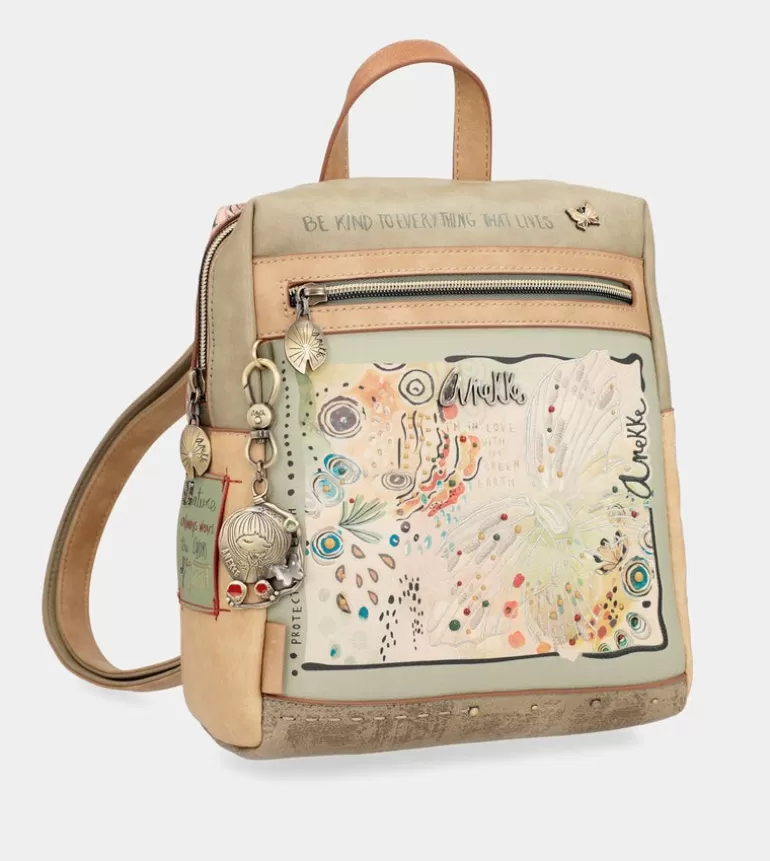 Butterfly Printed Backpack | Anekke Flash Sale