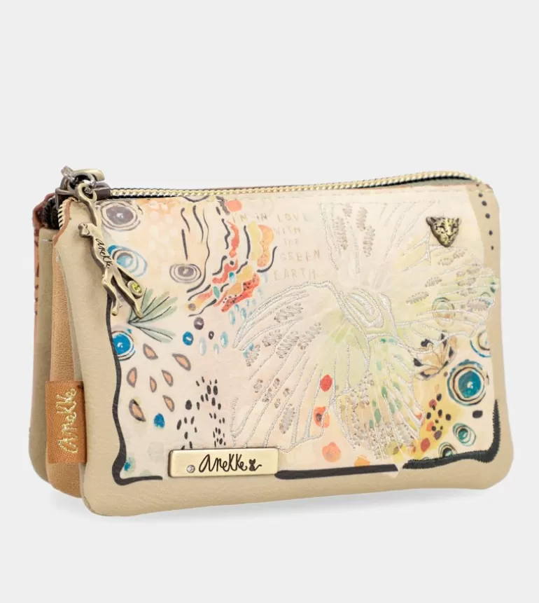 Butterfly Triple Compartment Coin Purse | Anekke Online