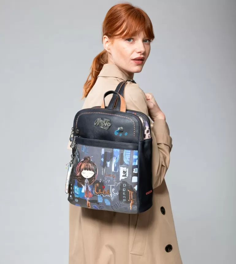 Contemporary 2 Compartment Backpack | Anekke Clearance