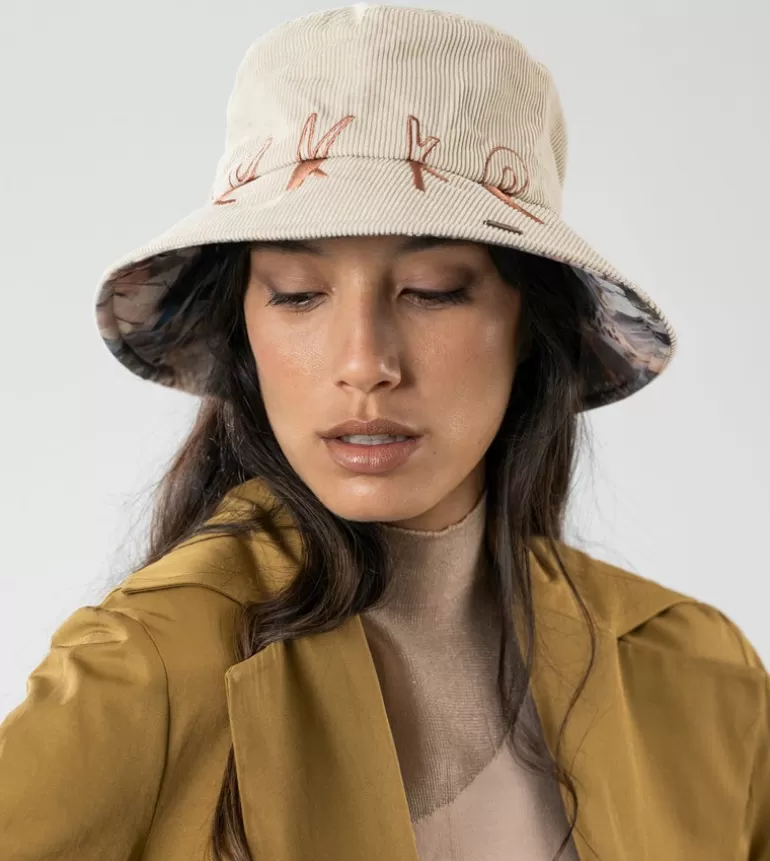 Contemporary Beige Bucket Hat | Anekke Online