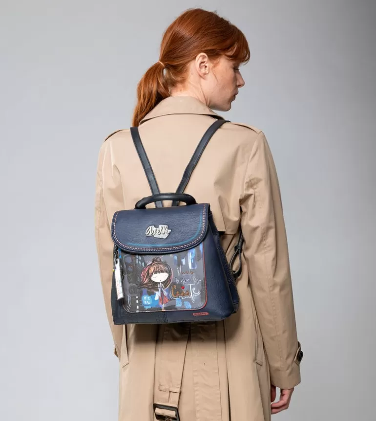 Contemporary Flap Backpack Contemporary | Anekke Clearance