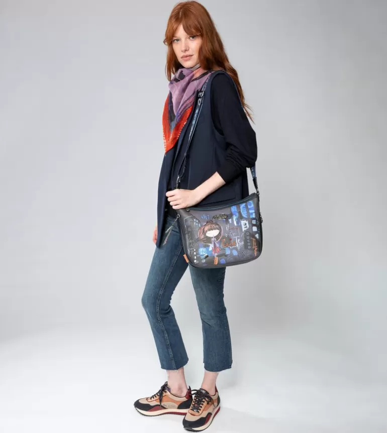 Contemporary Large Shoulder Bag Contemporary | Anekke Online