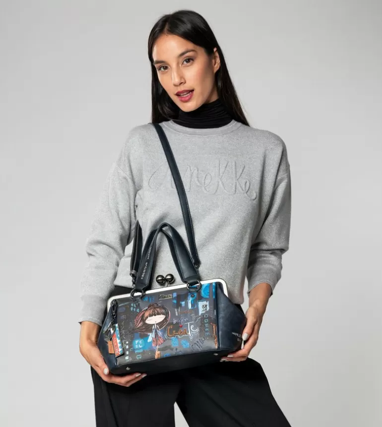 Contemporary Mouthpiece Handbag | Anekke Online