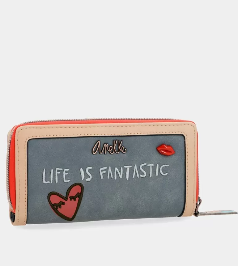 Fancy Large Wallet | Anekke Cheap