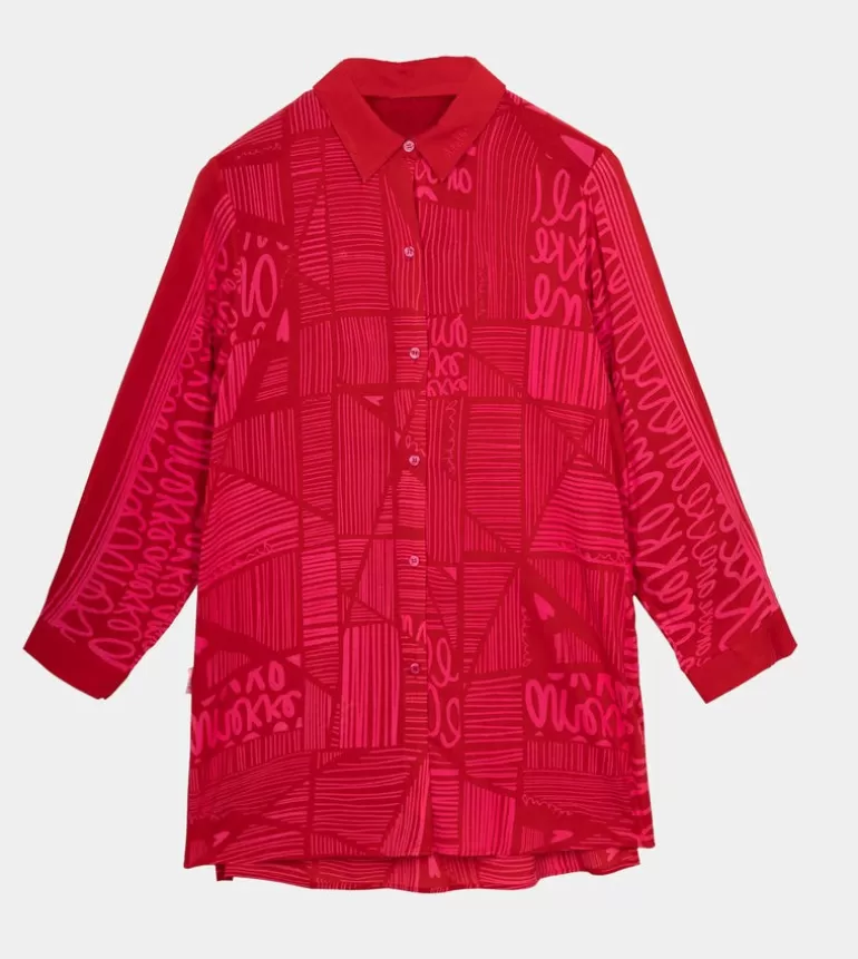 Fashion Red Shirt | Anekke Clearance