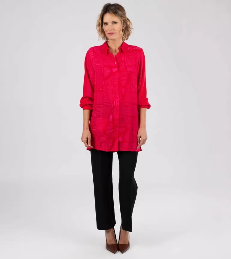 Fashion Red Shirt | Anekke Clearance