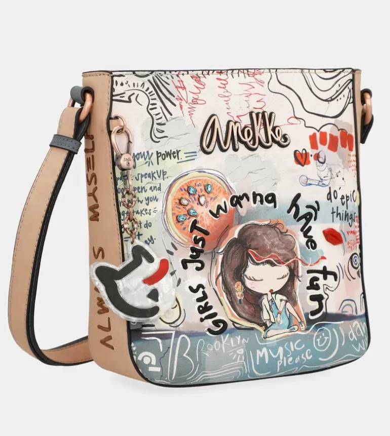 Fun & Music Printed Shoulder Bag | Anekke Cheap