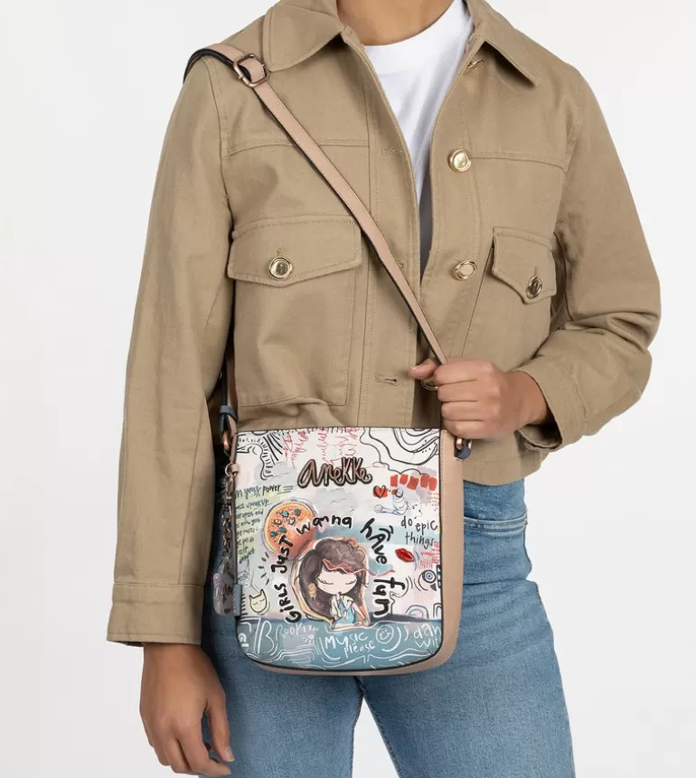 Fun & Music Printed Shoulder Bag | Anekke Cheap