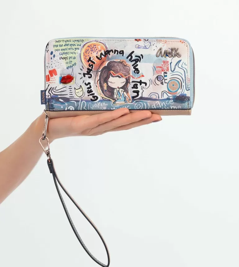 Fun & Music Zippered Wallet | Anekke Best Sale