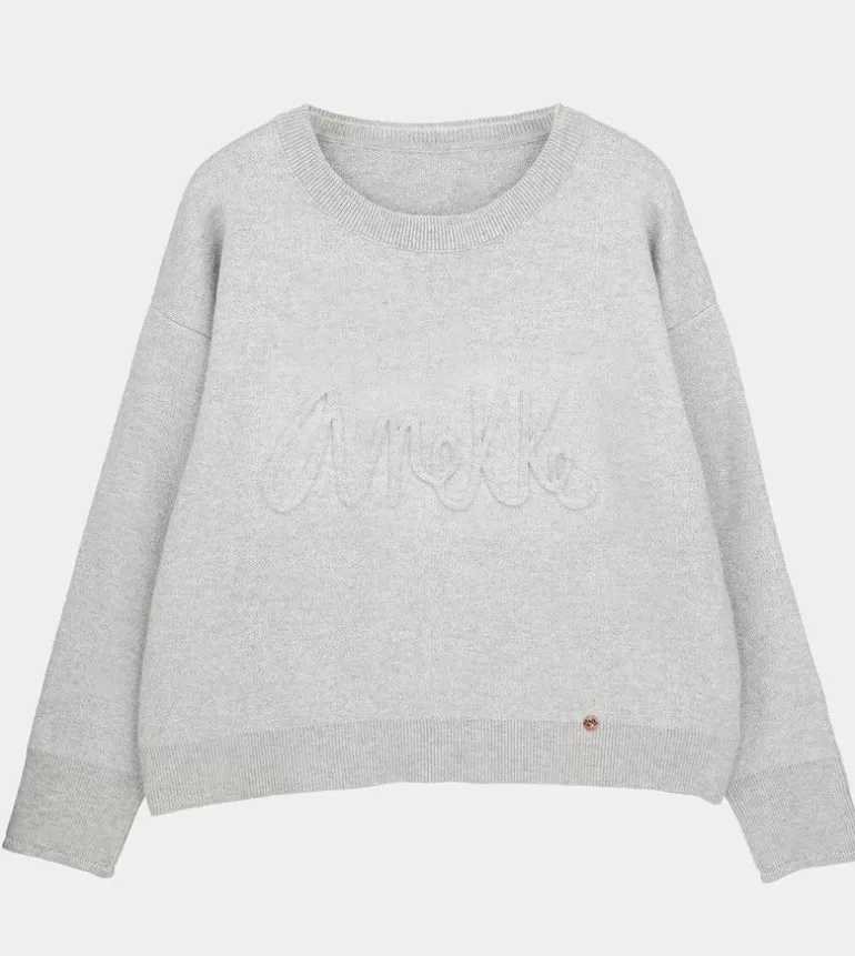 Gray Contemporary Sweater | Anekke Cheap