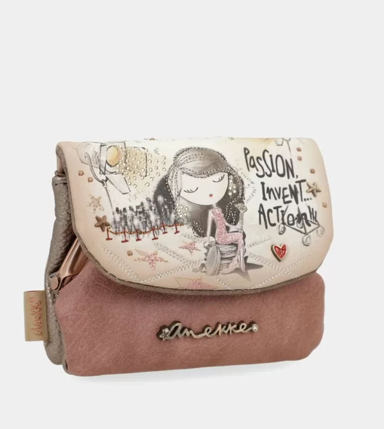 Hollywood Coin Purse With Flap | Anekke Cheap