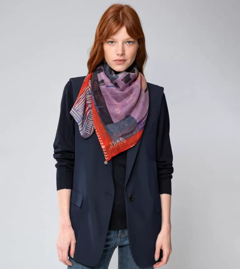 Kyomu Blue Scarf | Anekke Cheap