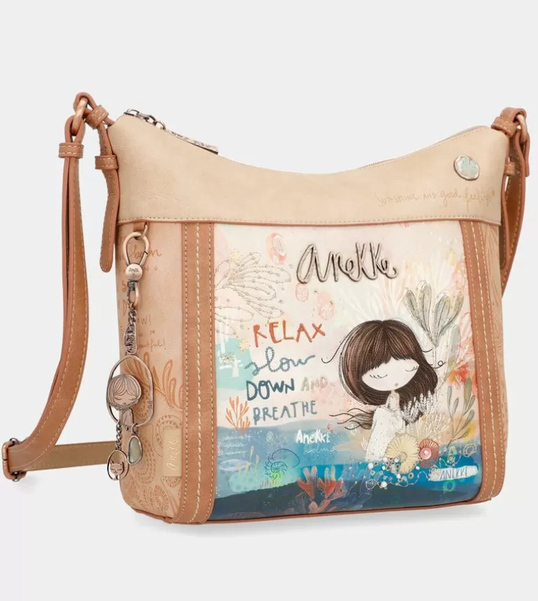 Mediterranean Crossbody Bag With Handle | Anekke Clearance