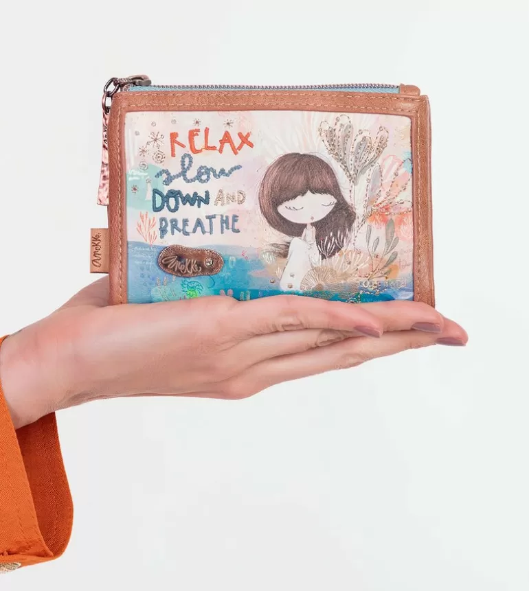 Mediterranean Medium Flexible Wallet | Anekke Clearance