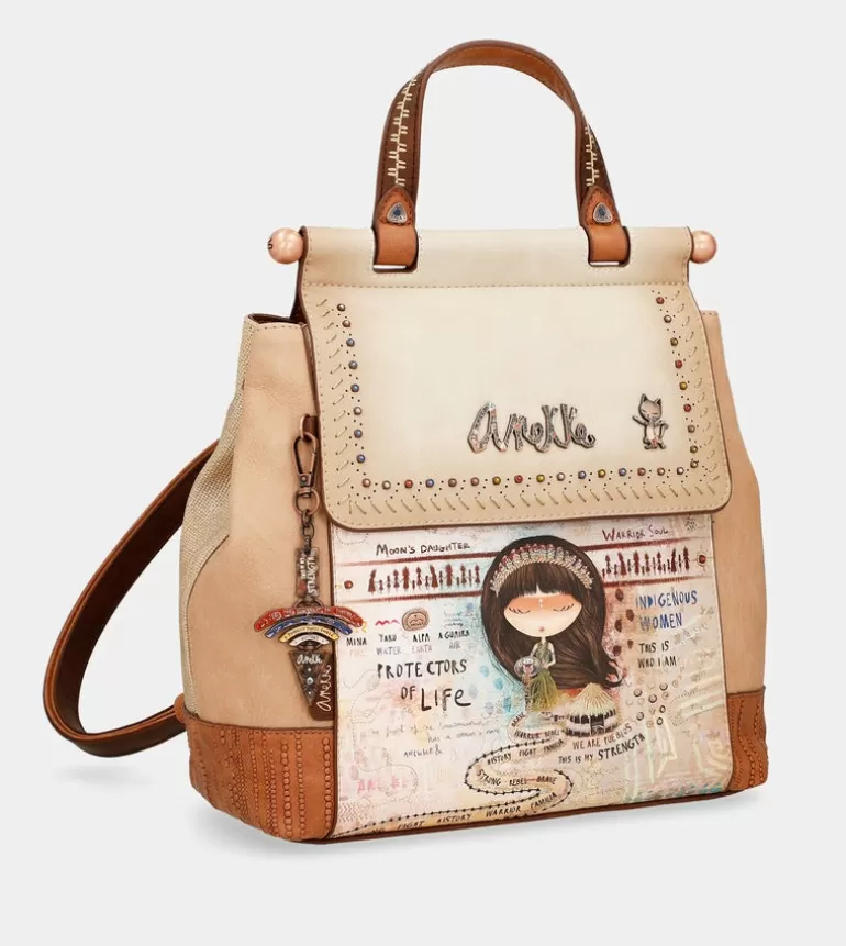 Menire Backpack With Flap | Anekke Clearance