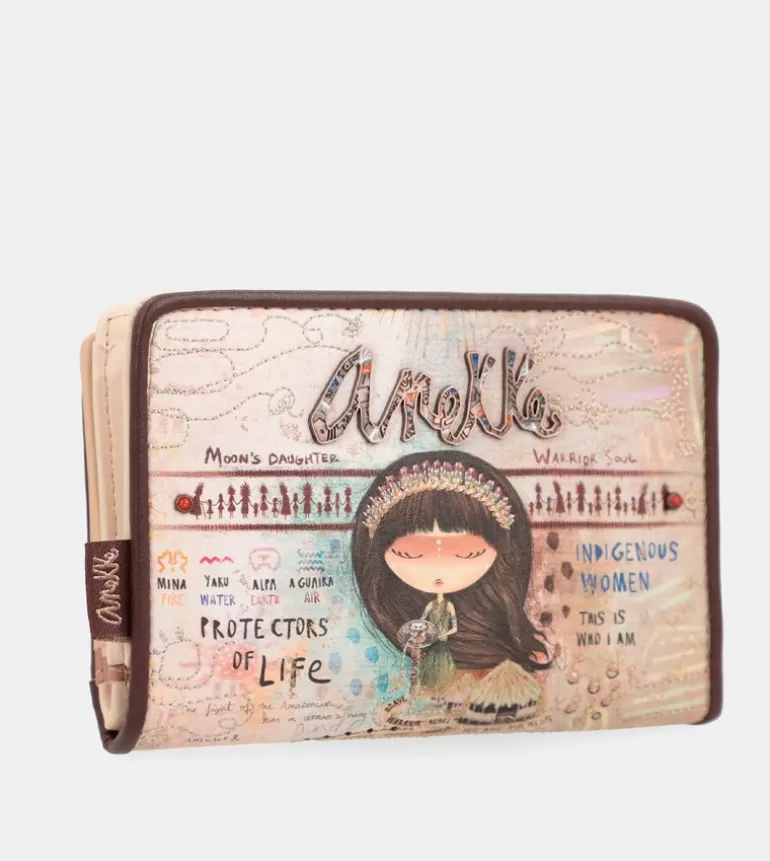 Menire Medium Rfid Wallet | Anekke Fashion