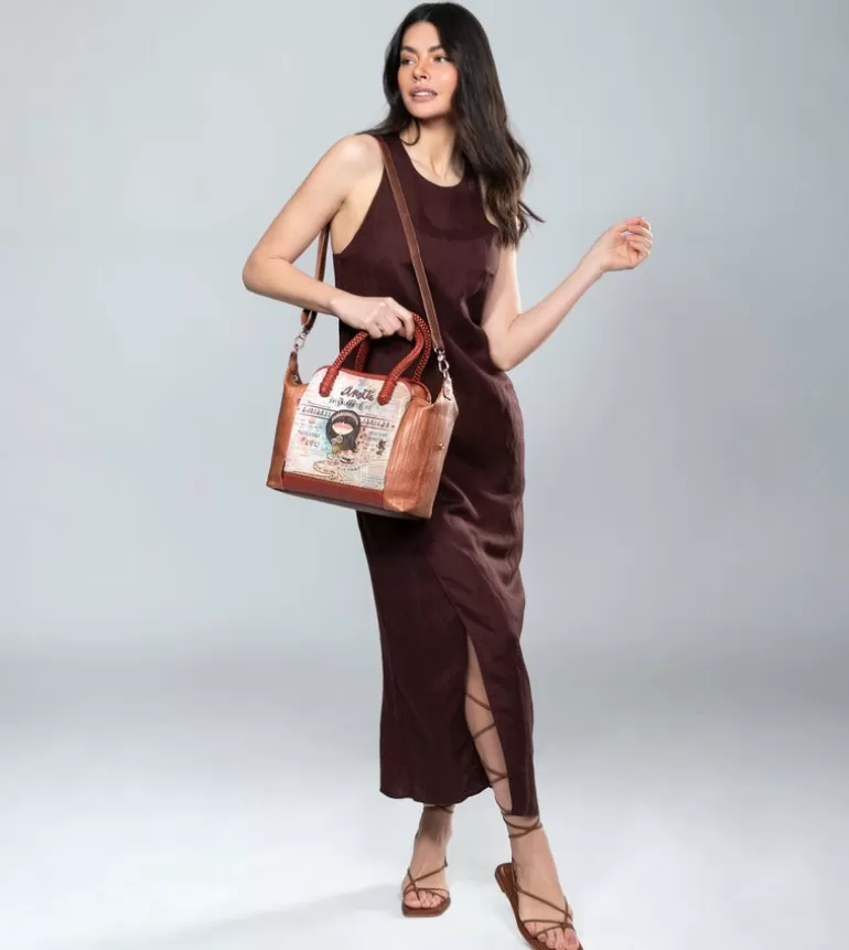 Menire Tote Bag With Shoulder Strap | Anekke Outlet