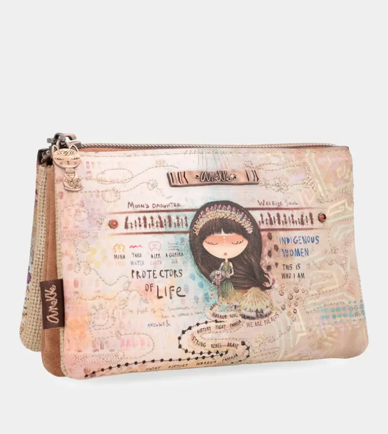 Menire Triple Compartment Coin Purse | Anekke Cheap