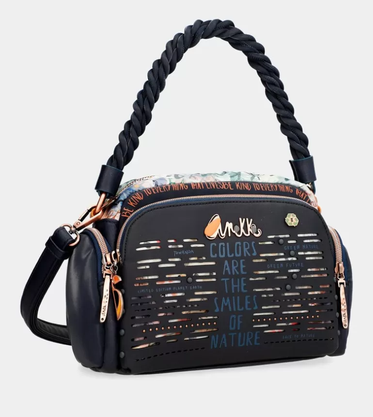 Nature Pachamama Blue Crossbody Bag | Anekke Flash Sale