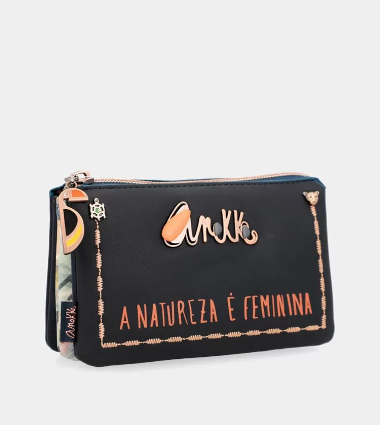 Nature Pachamama Navy Blue Coin Purse | Anekke Best