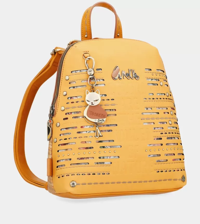 Nature Pachamama Ochre Backpack | Anekke New