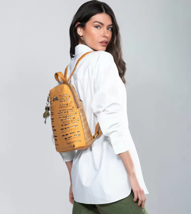 Nature Pachamama Ochre Backpack | Anekke New