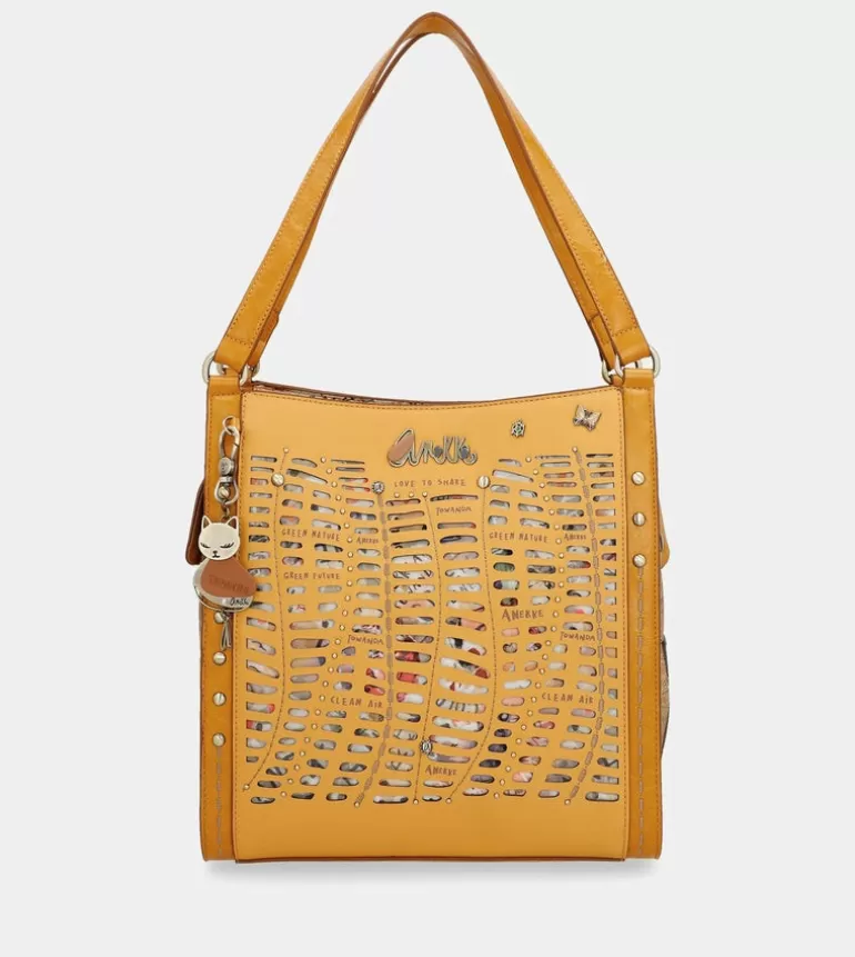 Nature Pachamama Ochre Crossbody Bag | Anekke Discount