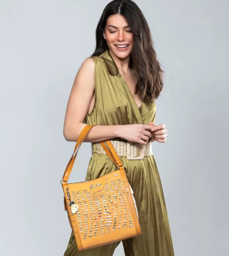 Nature Pachamama Ochre Crossbody Bag | Anekke Discount