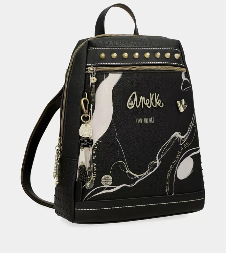 Nature Shodo Large Black Backpack | Anekke Best