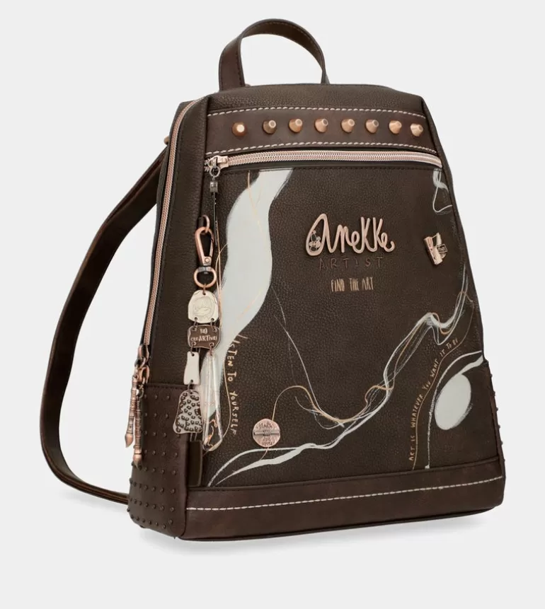 Nature Shodo Large Brown Backpack | Anekke Store