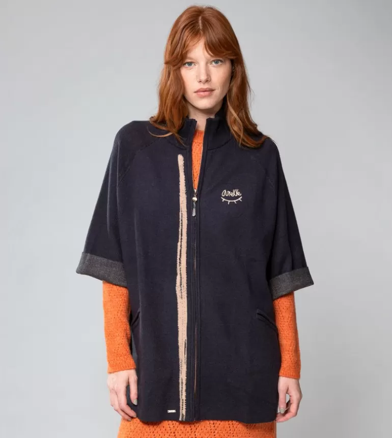 Navy Blue Shodo Jacket | Anekke Sale