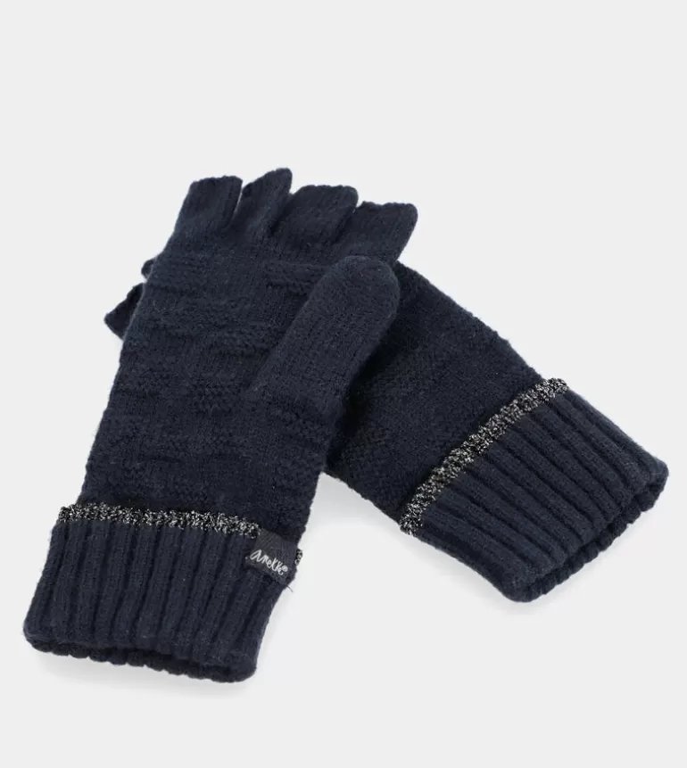 Navy Mittens | Anekke Shop