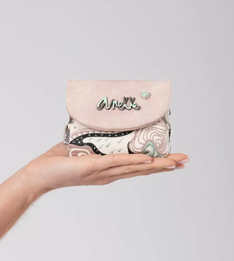 Psicodelic Coin Purse With Flap | Anekke Flash Sale