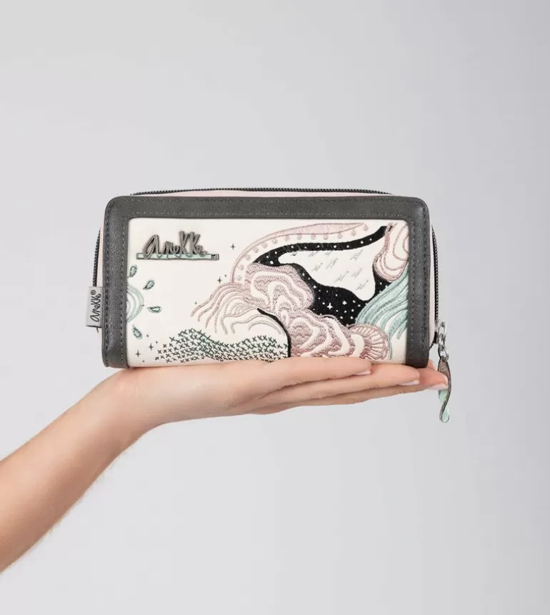 Psicodelic Large Rfid Wallet | Anekke Fashion