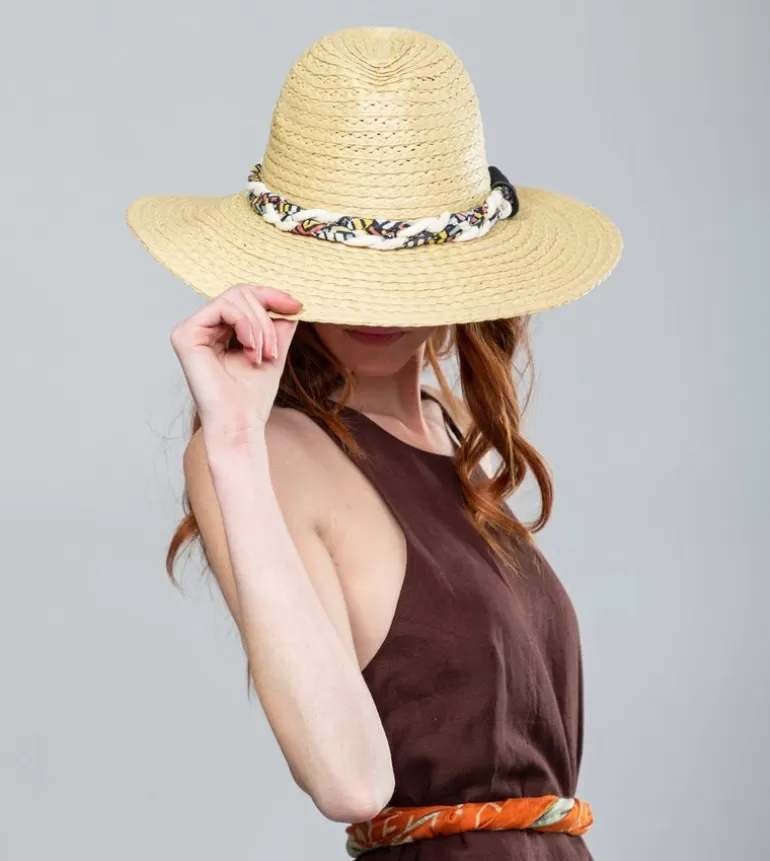 Raffia Hat, Brown | Anekke Cheap