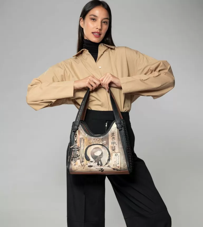 Shoen 2-Handle Shoulder Bag | Anekke New