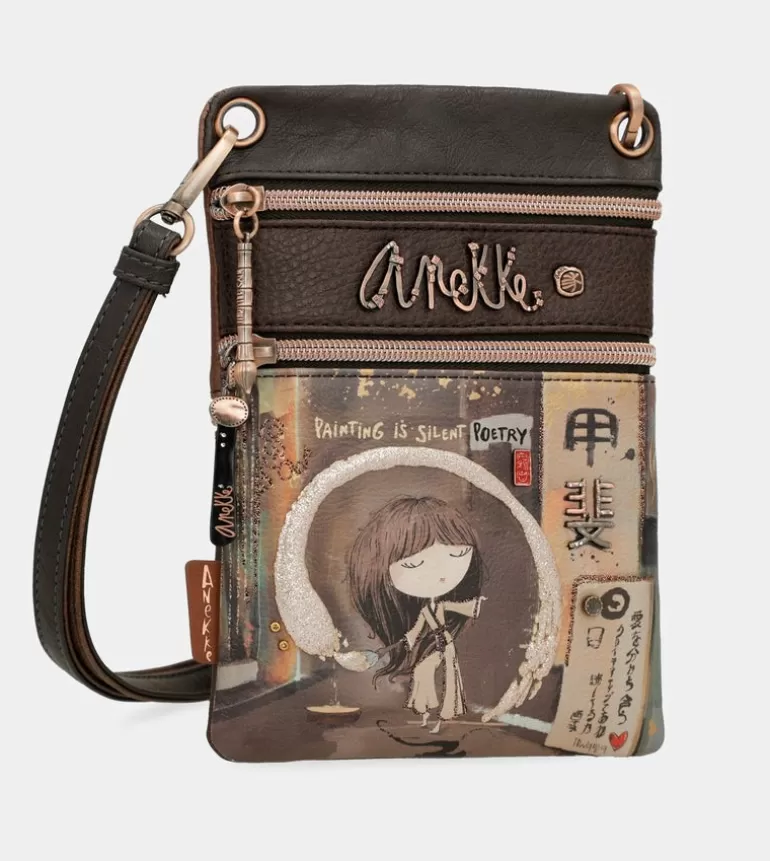 Shoen Brown Shoulder Bag | Anekke Discount