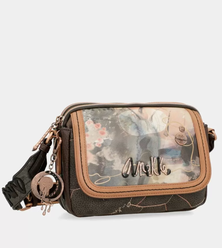 Shoen Brush 3 Compartment Shoulder Bag | Anekke Hot